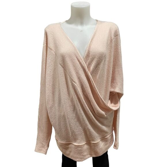 Free People Cozy With You Drape Oversized Pullover‎ in Champagne Toast sz medium - Picture 2 of 9